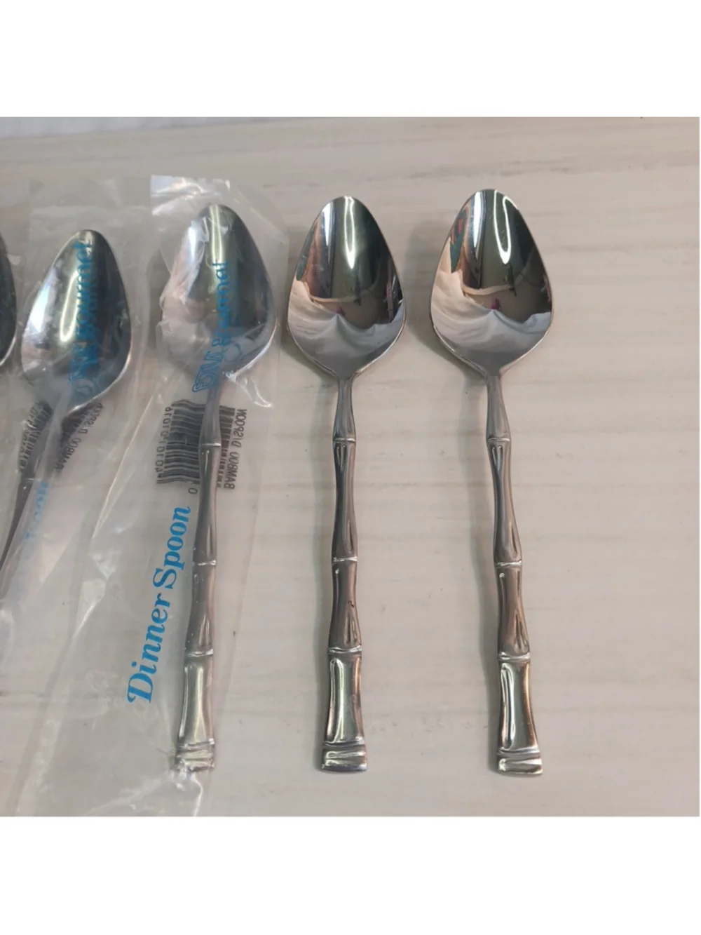 Estia Gourmet Bamboo Style Korea Stainless Dinner Spoon Set of 6